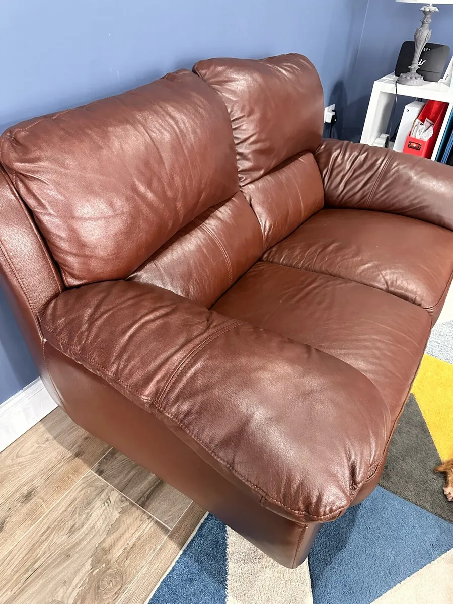 Leather sofa - Image 1