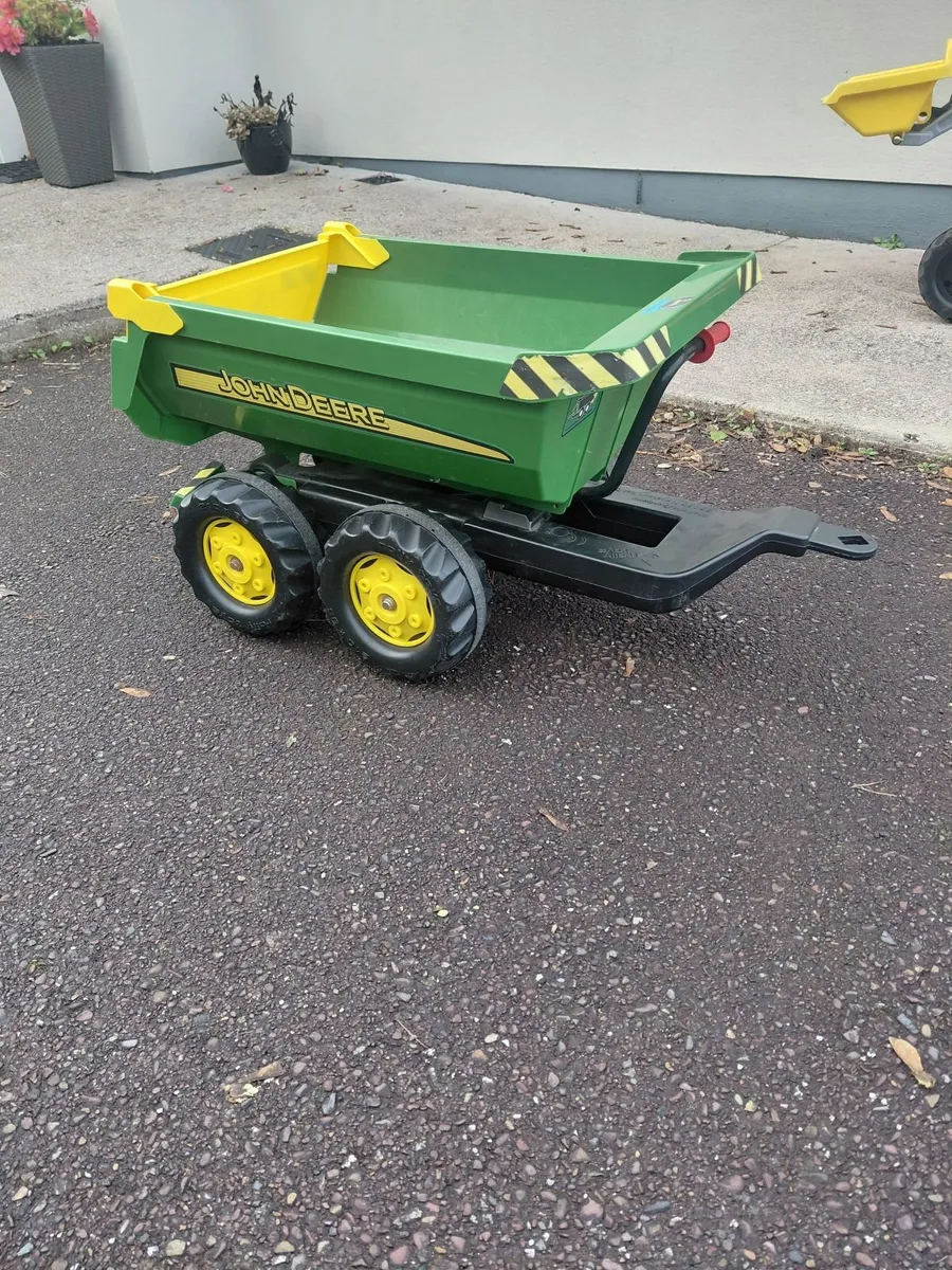 Toy John Deer Trailer - Image 1