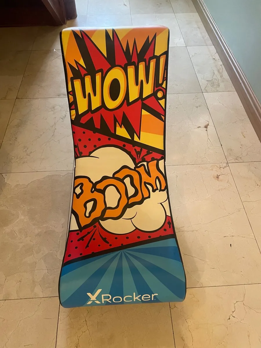 COMIC VIDEO ROCKER FOLDABLE GAMING CHAIR - Image 3