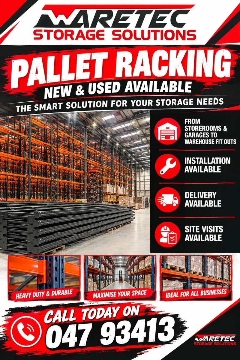 New warehouse pallet racking - Image 1