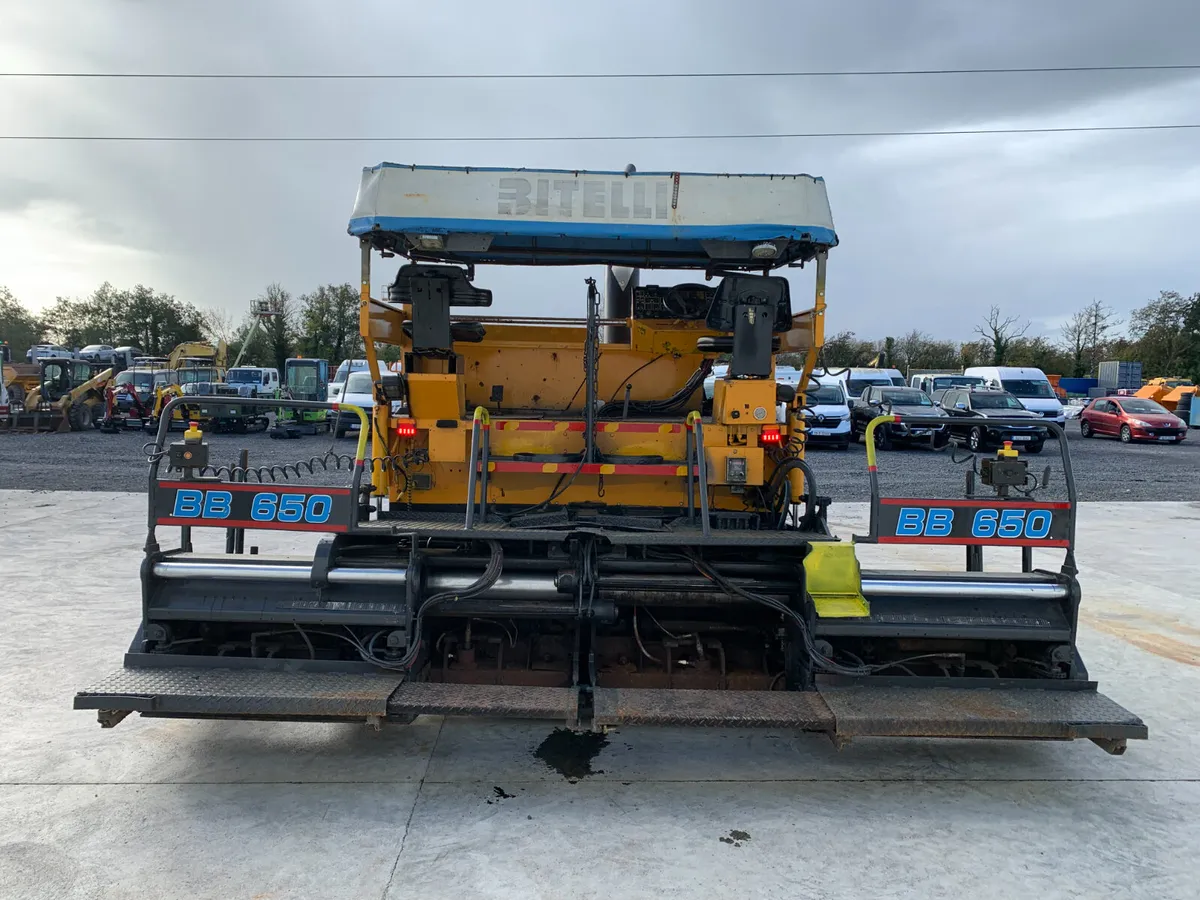 BITELLI BB650 WHEELED PAVER FOR AUCTION - NAAS - Image 4