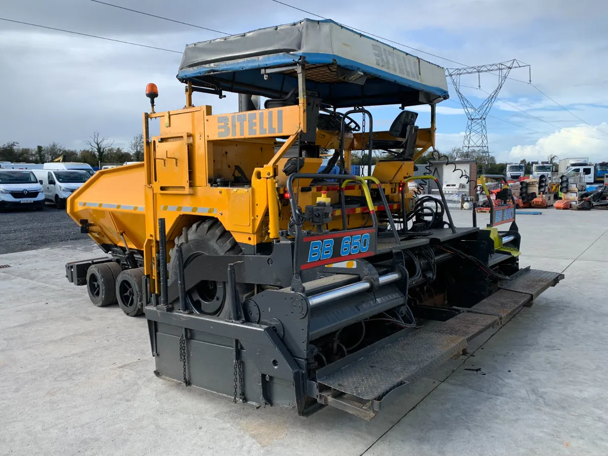 BITELLI BB650 WHEELED PAVER FOR AUCTION - NAAS - Image 3