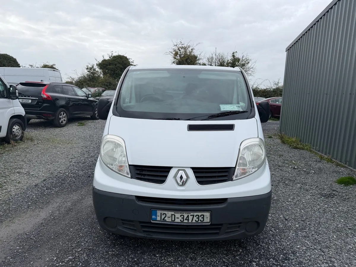 2012 Renault Traffic LWB Cvrt 05/2027 - Image 2
