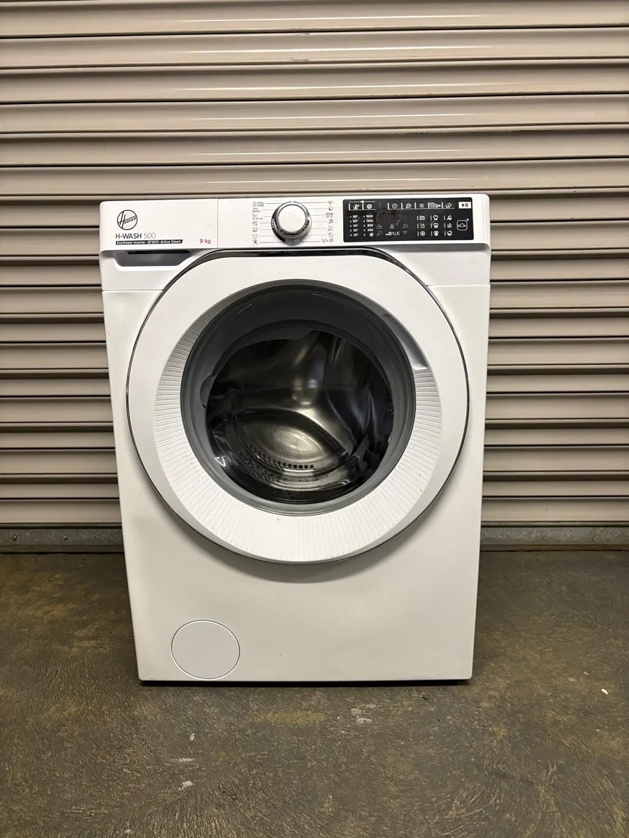Hoover Washing Machine 9kg 1600 spin - Image 1