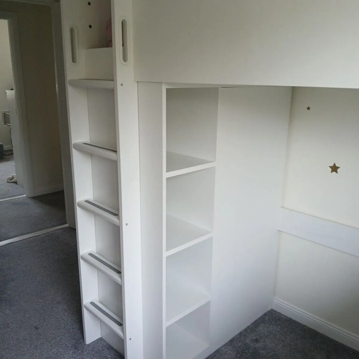 Bunk bed with desk and storage - Image 4