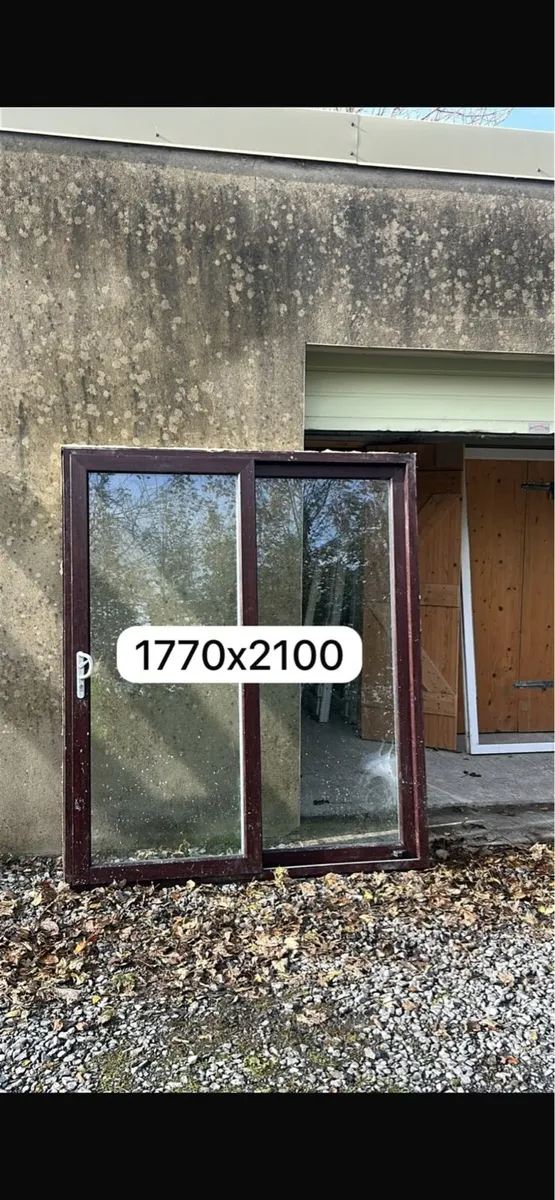 UPVC TRIPLE GLAZED SLIDING DOOR HIGH QUALITY