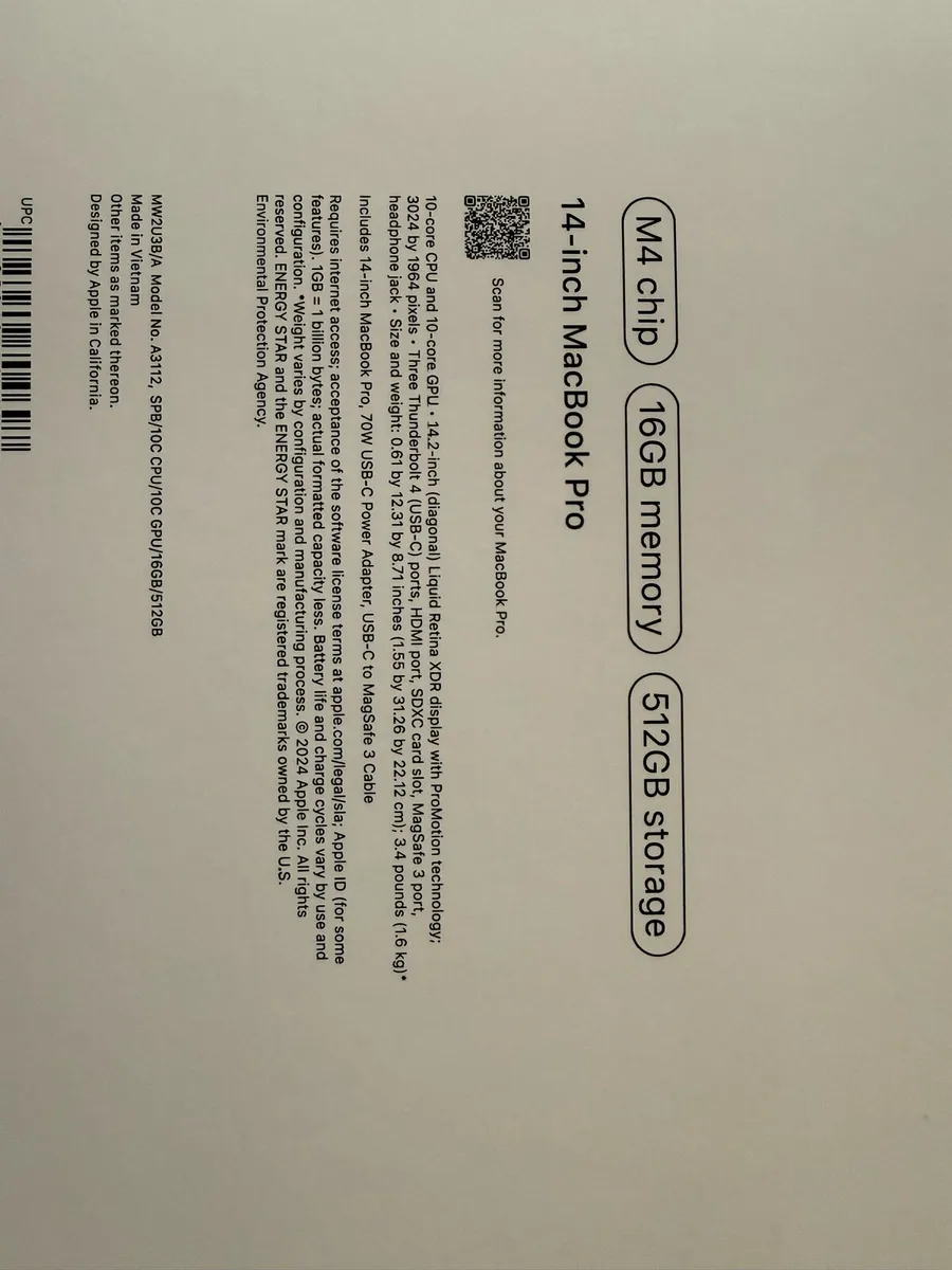 MacBook Pro M4 14.2 Inch - Image 4