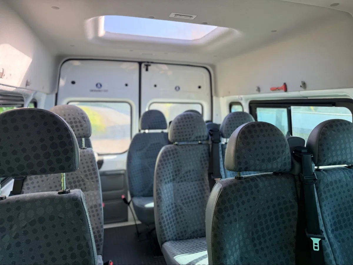 141 Ford Transit 17 seater bus low miles TEST&TAX - Image 4