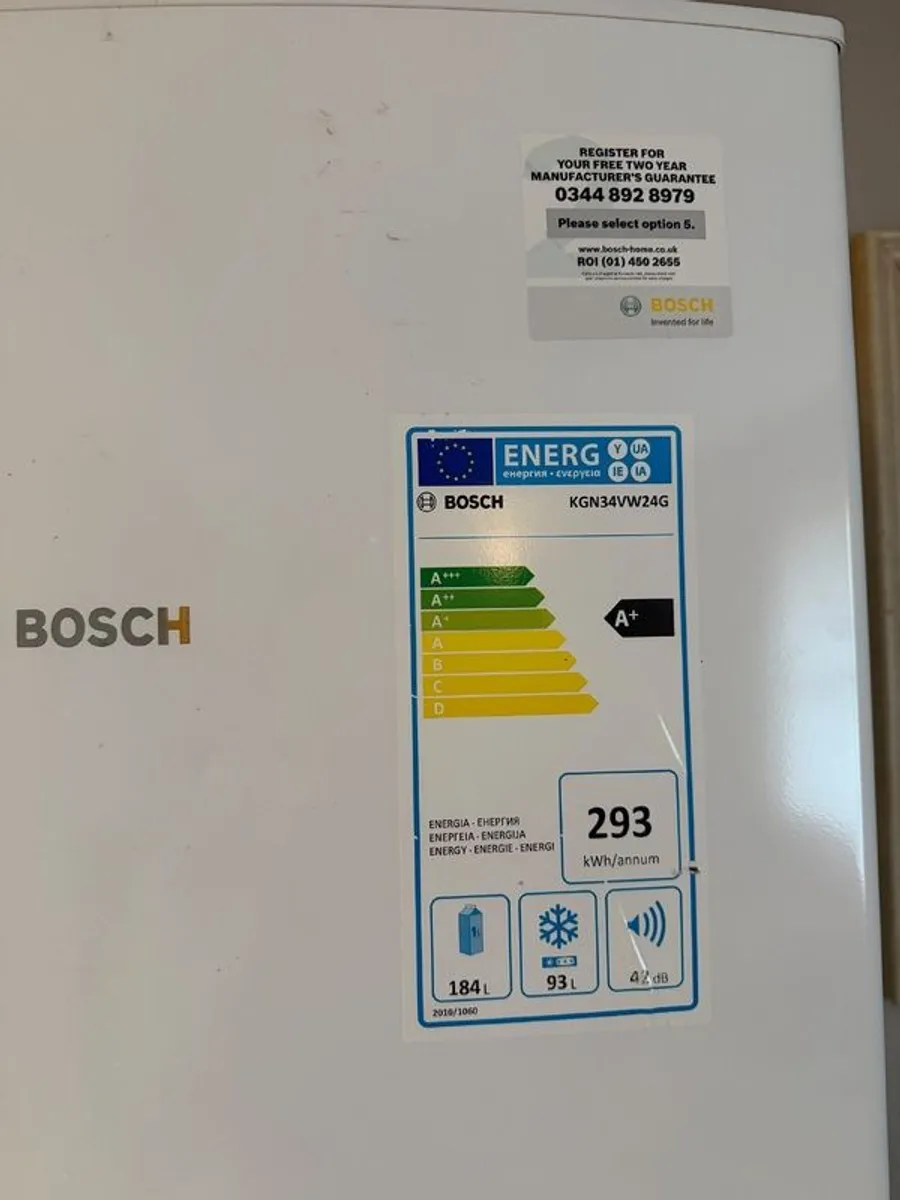 Bosch Exxcel Fridge Freezer - Image 2