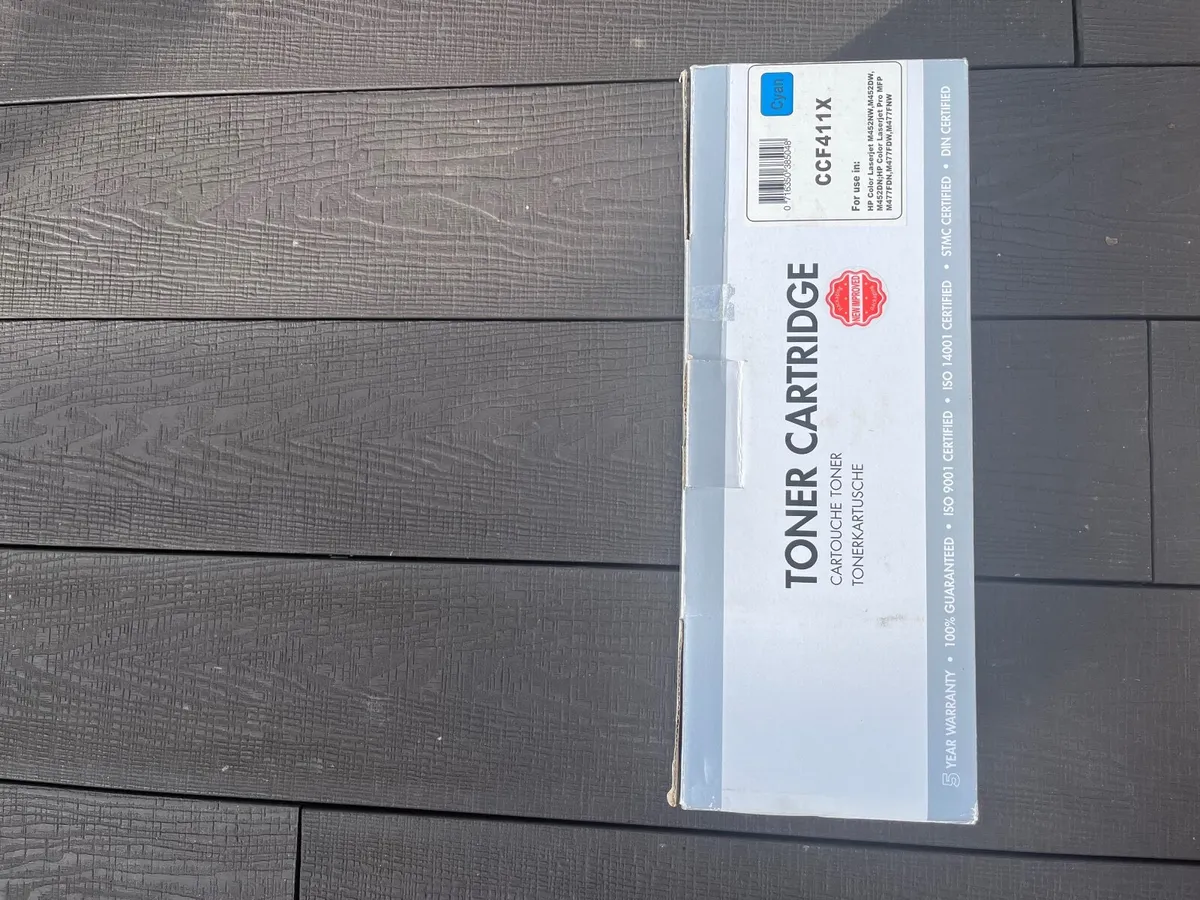 Compatible HP CF411X Cyan 410X Toner - Image 2