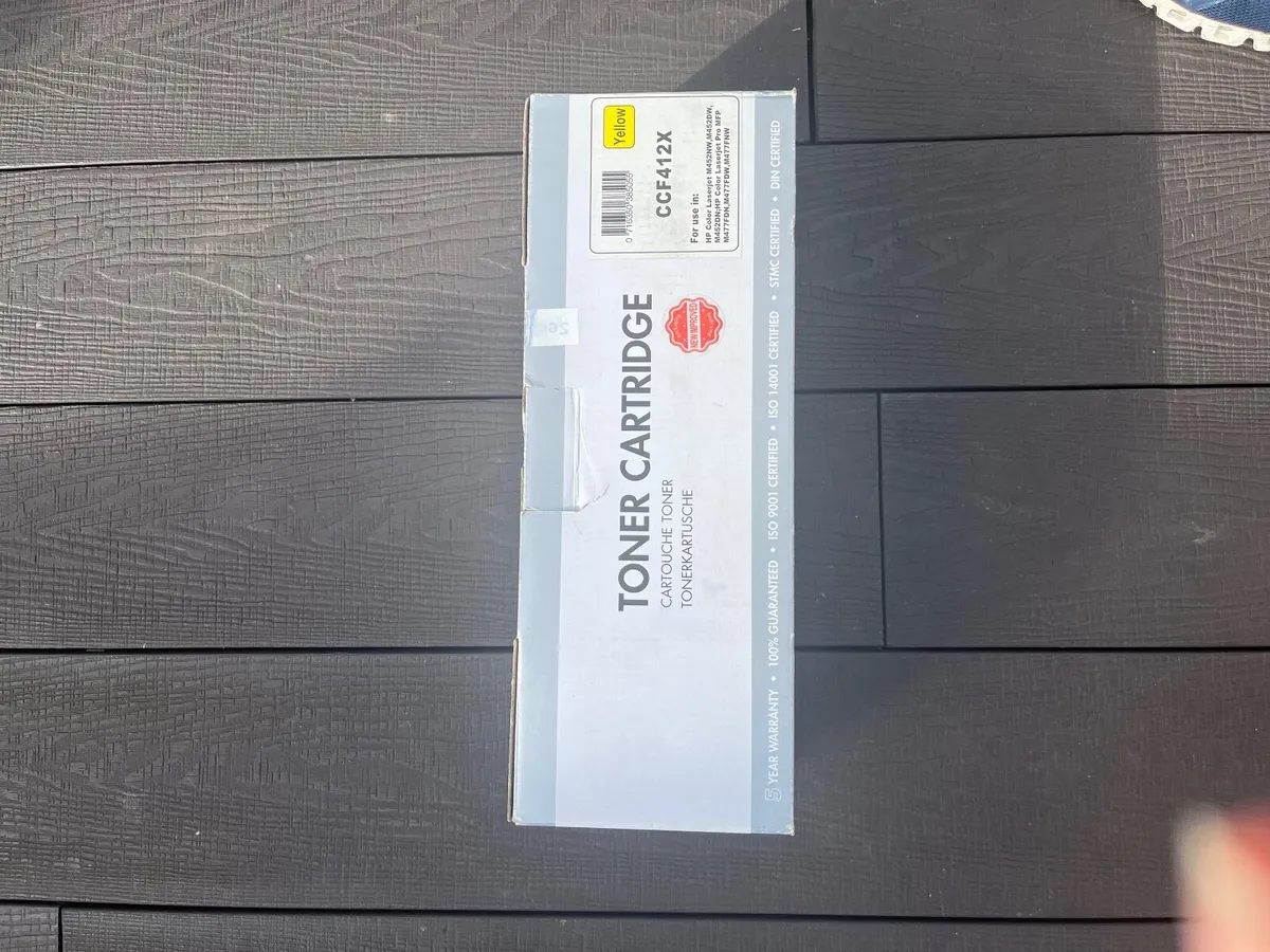 Compatible HP CF412X Yellow 410X Toner - Image 2