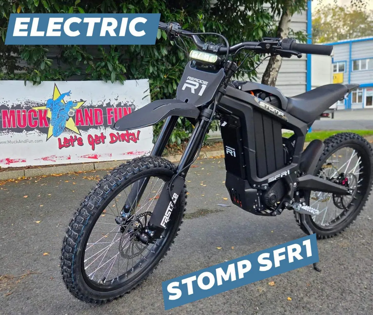 STOMP SFR1 Electric DELIVERY EASEYPAY WARANTY - Image 1
