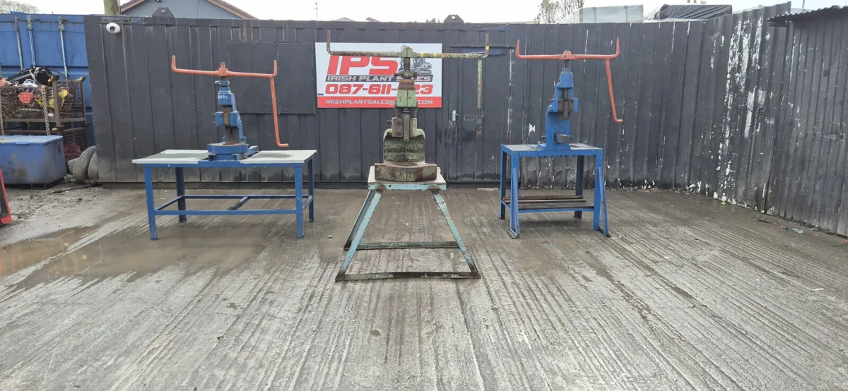 Heavy-duty workshop manual fly presses - Image 1