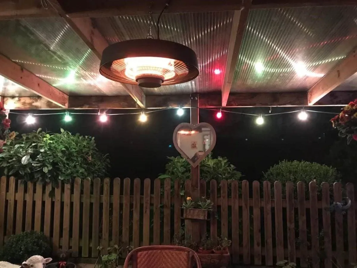 🔥 SAHARA 2000W HANGING ELECTRIC PATIO HEATER 🔥 - Image 3