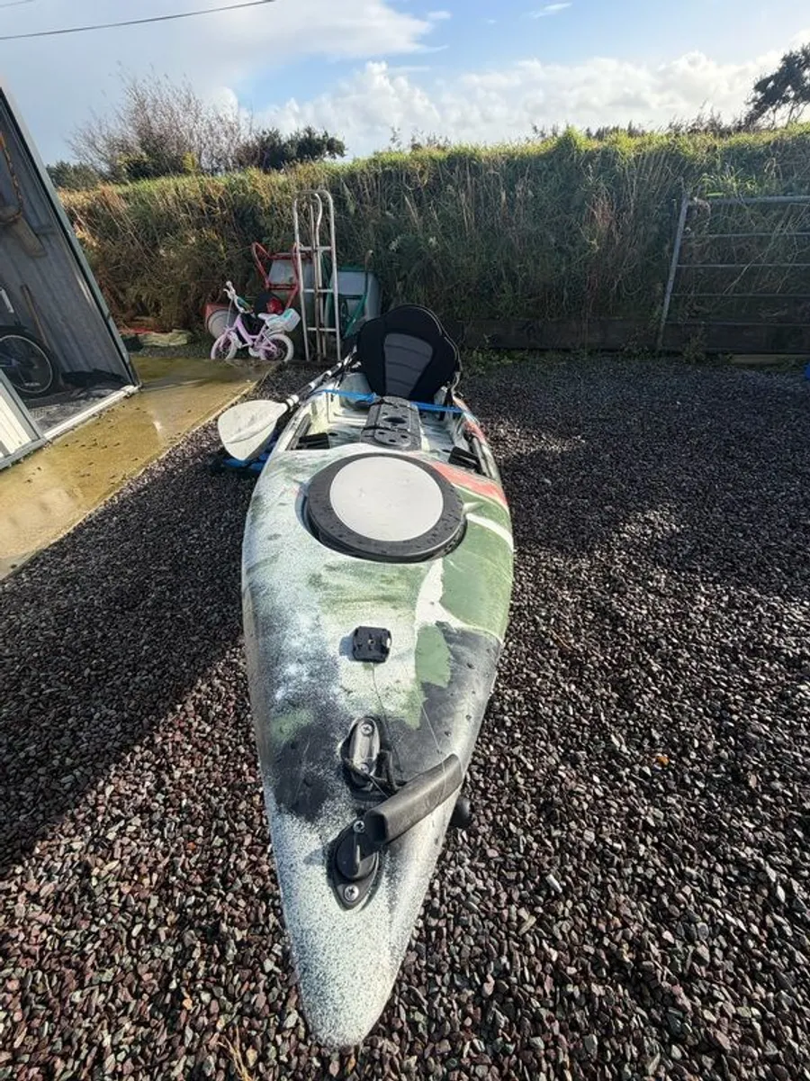 Fishing Kayak 12ft oceanic hurricane - Image 2