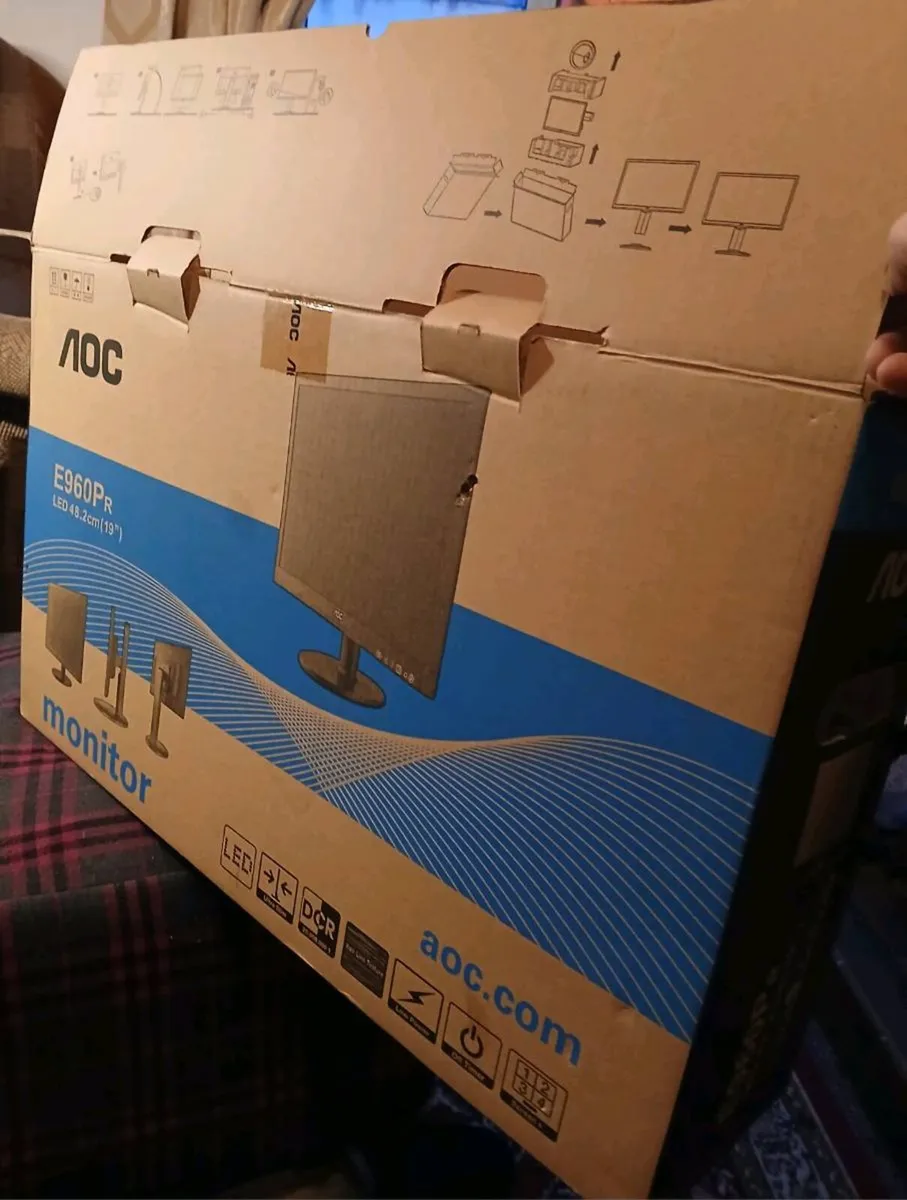 AOC 19' MONITOR (E96OPR) - Image 2