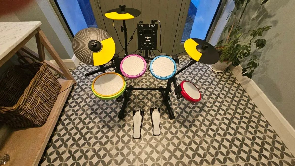 Kids Electronic Drum Kit - Image 1