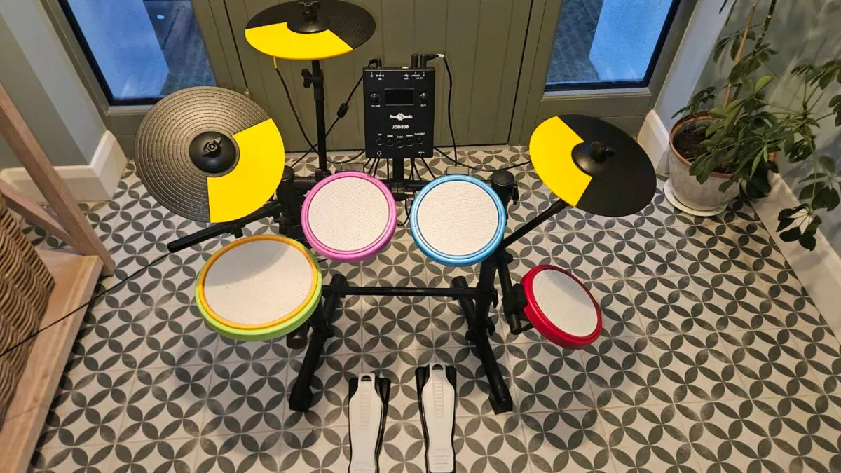 Kids Electronic Drum Kit - Image 2