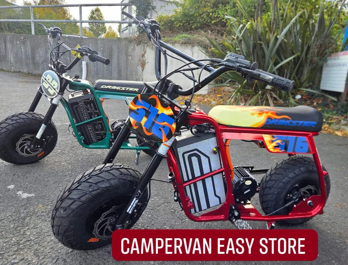 STOMP DRAGSTER New model ELECTRIC MONKEY BIKE - Image 1