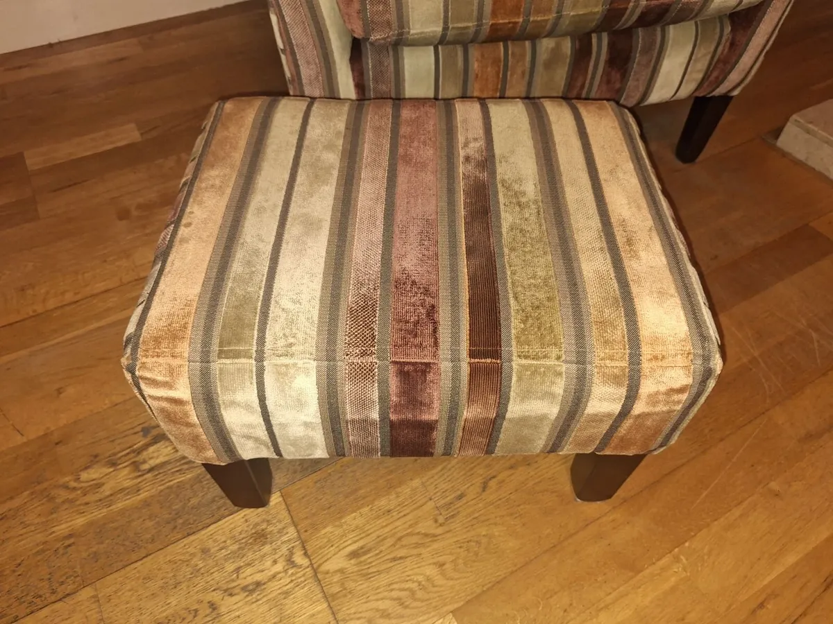 Arm Chair - Queen Anne Style high-back wingback - Image 2