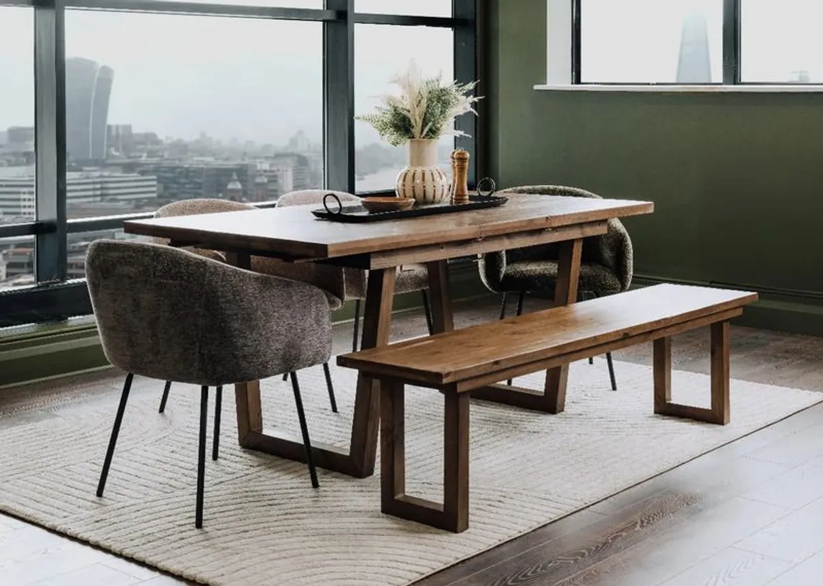 EZ Living Furniture - Extendable Dining Table - Image 2