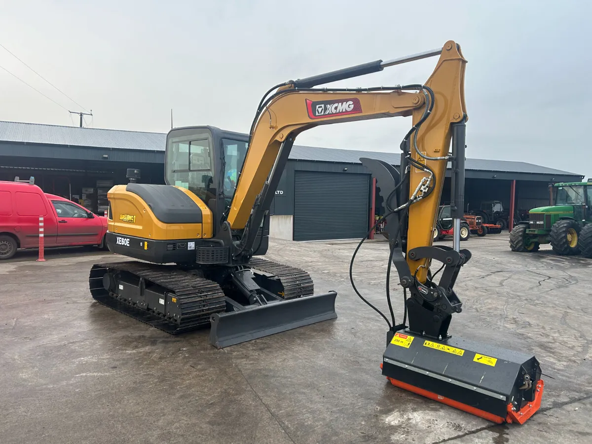 New XCMG XE60E Full Package #Ready to Cut ✂️🌳 - Image 1