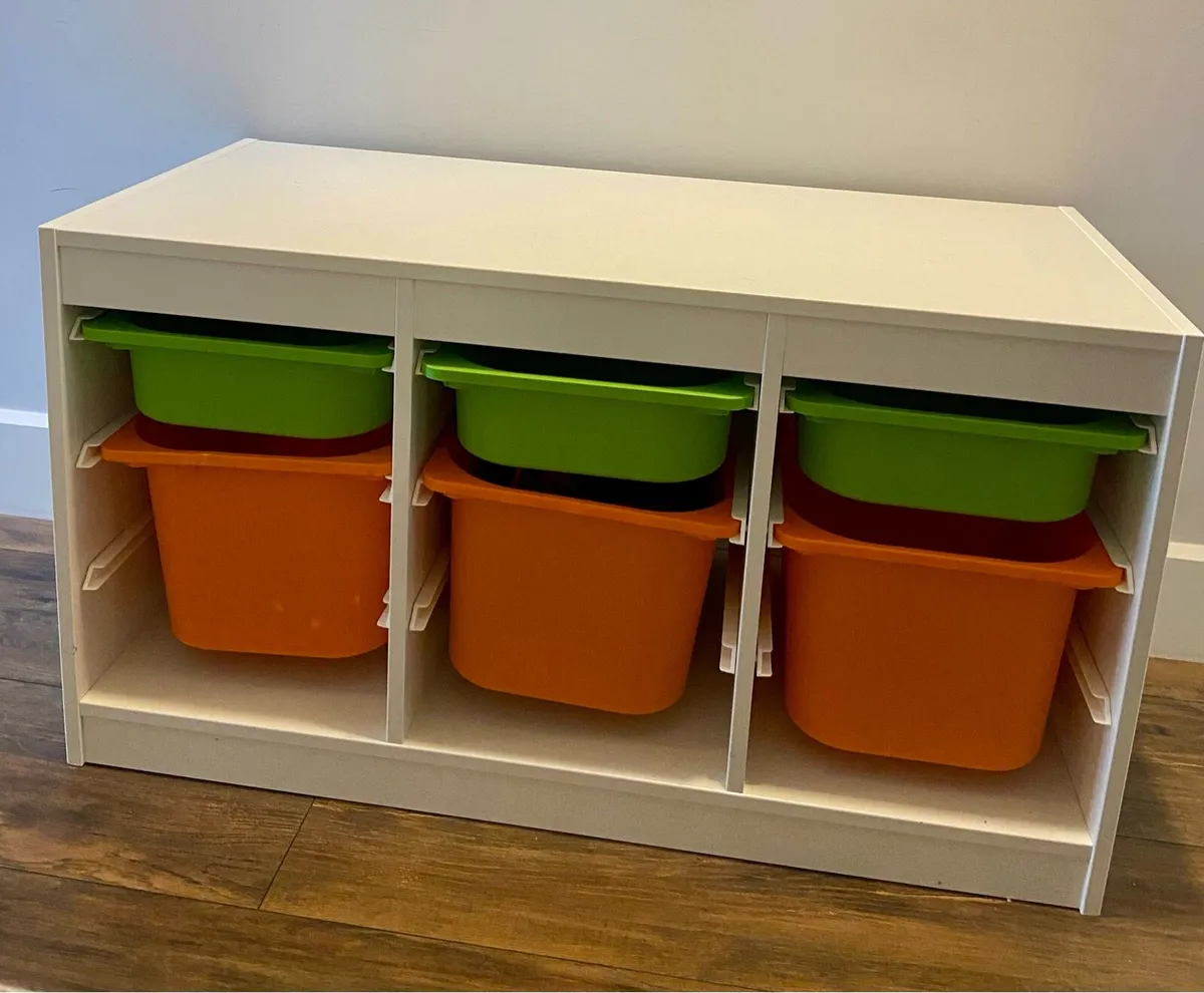 IKEA Trofast unit & storage drawers - Image 1