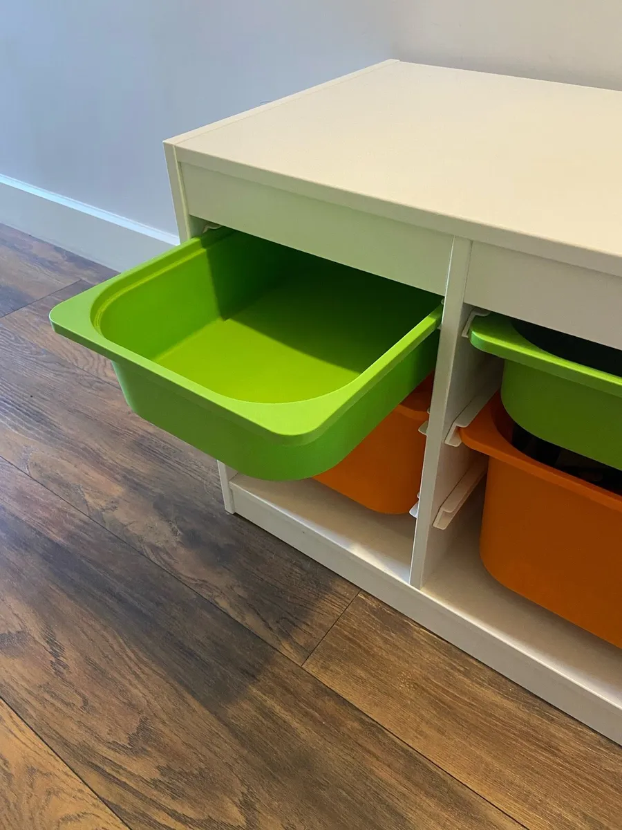 IKEA Trofast unit & storage drawers - Image 3