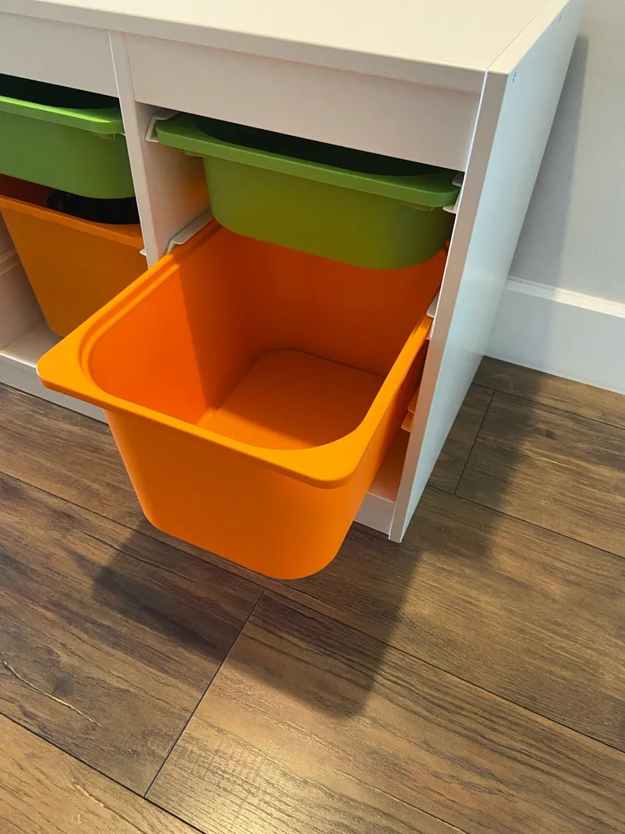 IKEA Trofast unit & storage drawers - Image 4