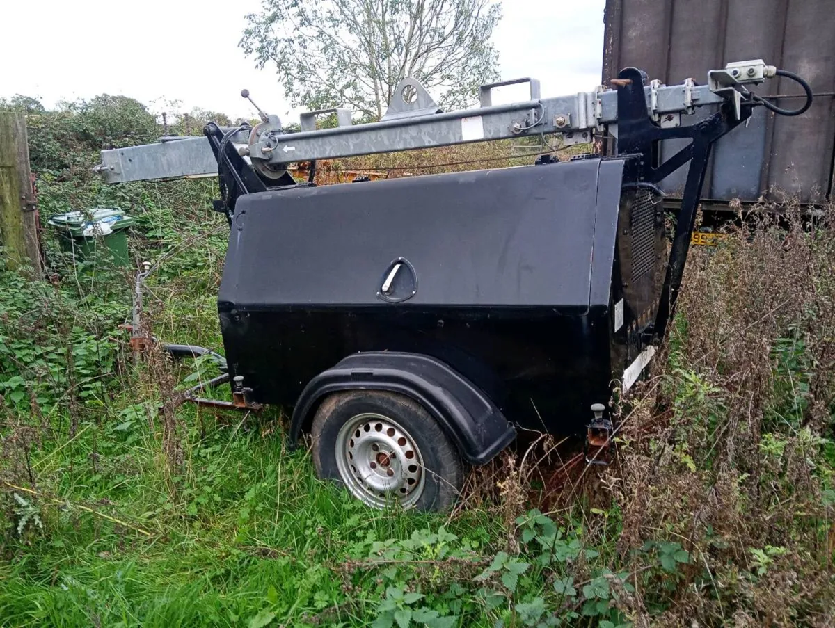 Fastow lighting tower c/w 3 cylinder Kubota engine - Image 3