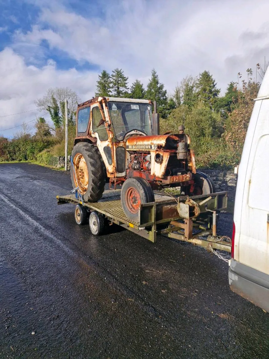 David brown 996 and trailer - Image 1