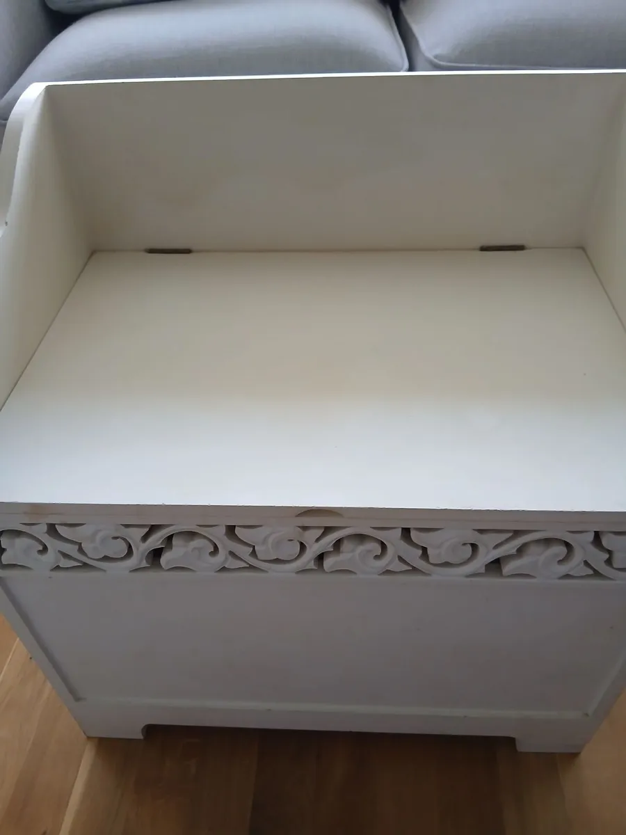 Storage Bench. White - Image 3
