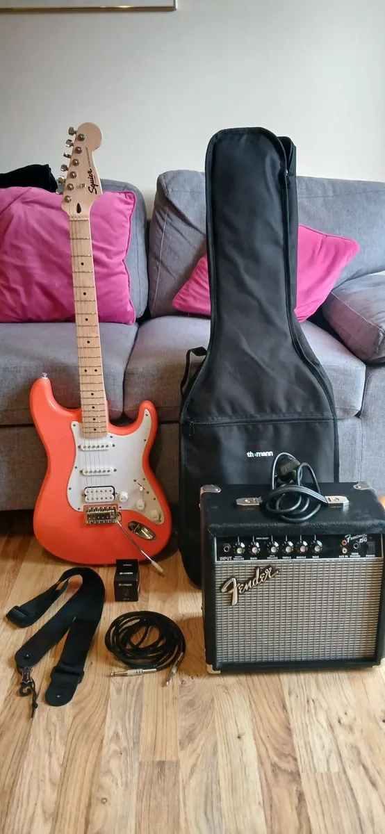 Fender electric guitar and Amp package - Image 1