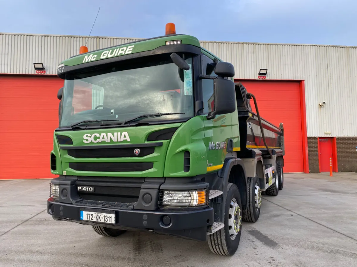 2017 Scania P410 8x4 Tipper - Image 1