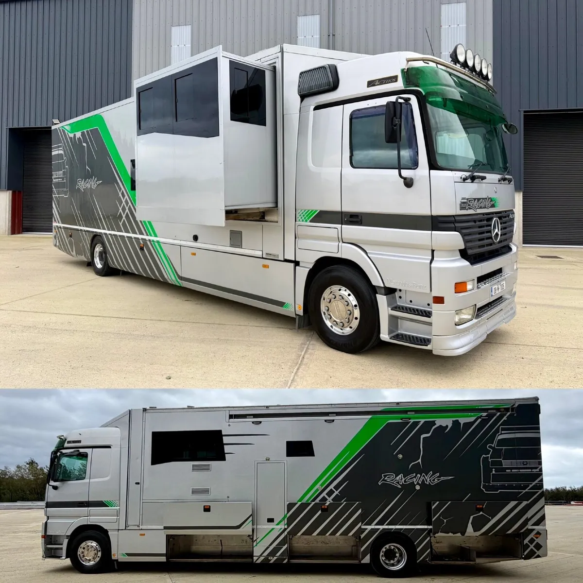 Mercedes Hopkins Motorsport Rally/Rallycross Truck - Image 1