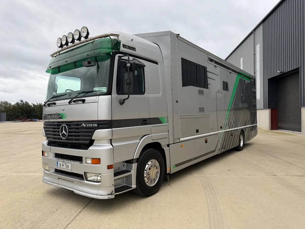 Mercedes Hopkins Motorsport Rally/Rallycross Truck - Image 3