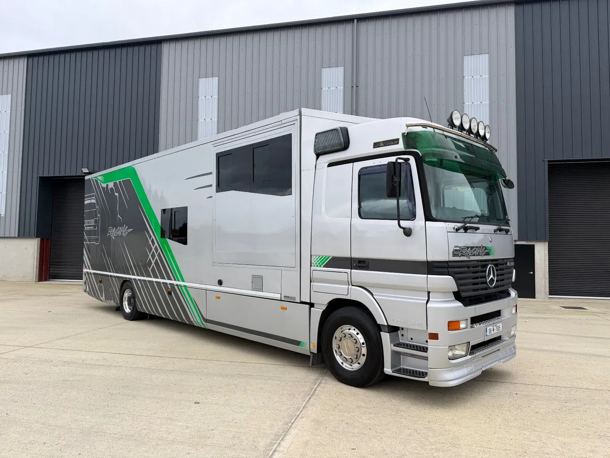 Mercedes Hopkins Motorsport Rally/Rallycross Truck - Image 4