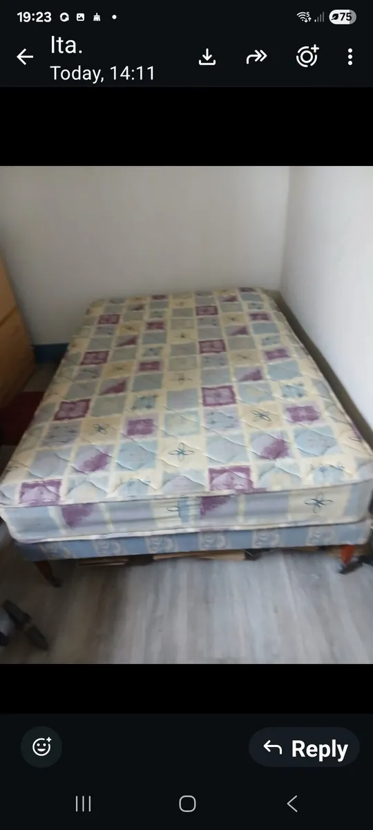 Mattress and base