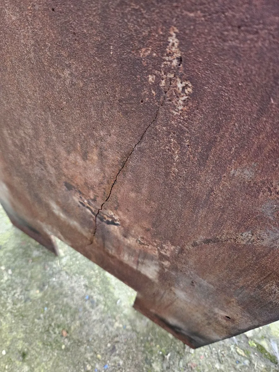 Vintage Cast Iron Fire Insert - Image 4