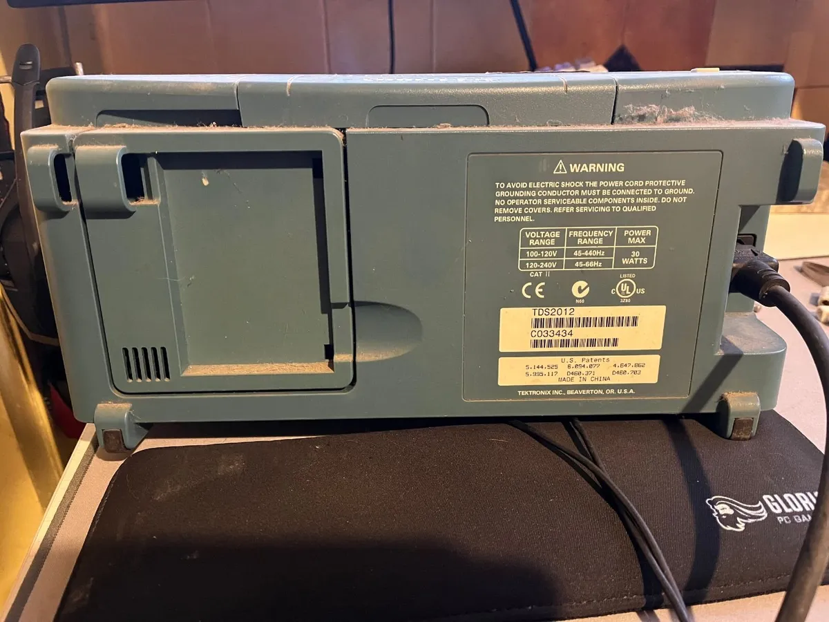 Tektronix TDS2012 100MHz Oscilloscope - Working - Image 3