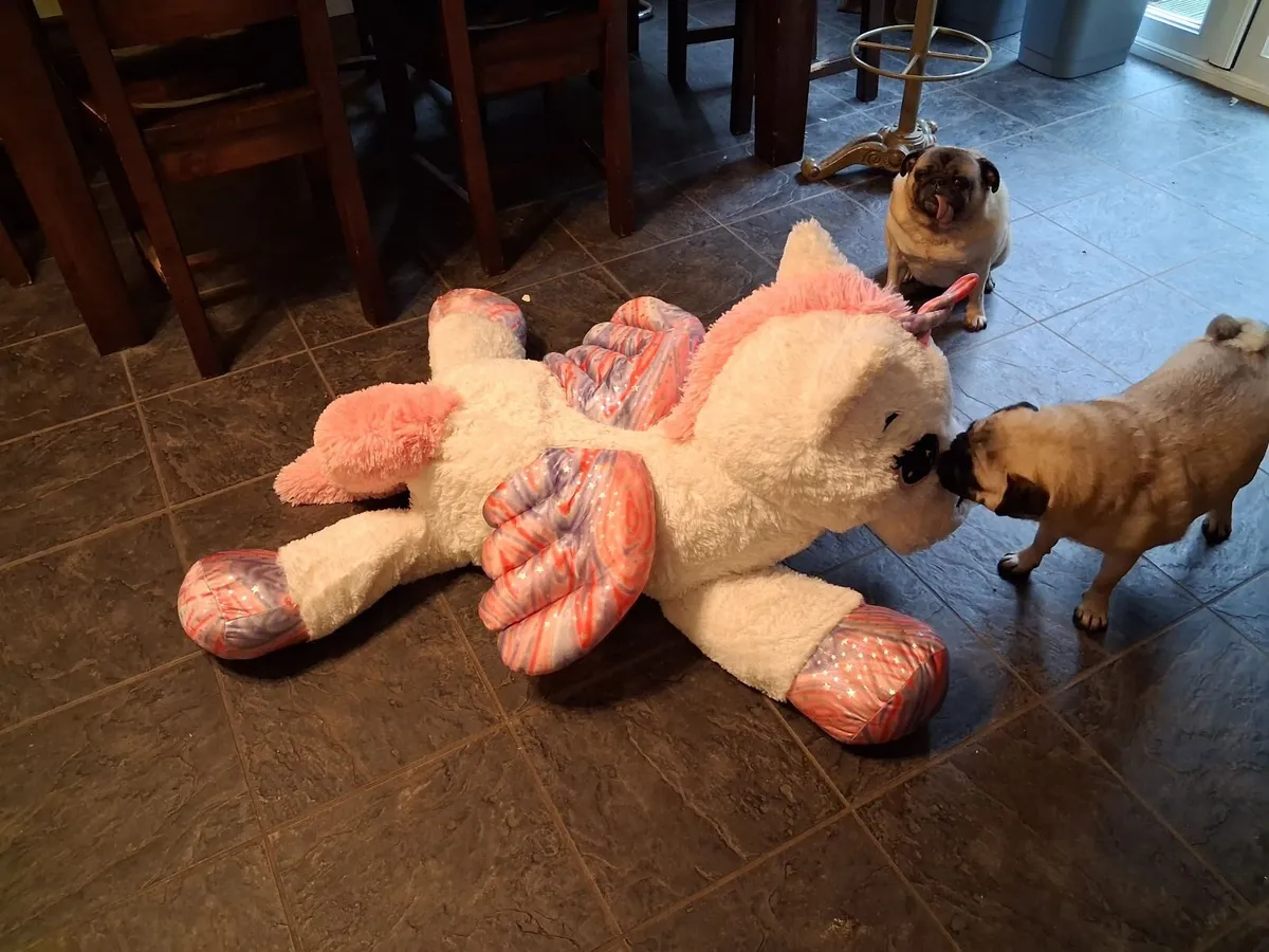 Extra Large Unicorn Stuffed Toy - Image 2