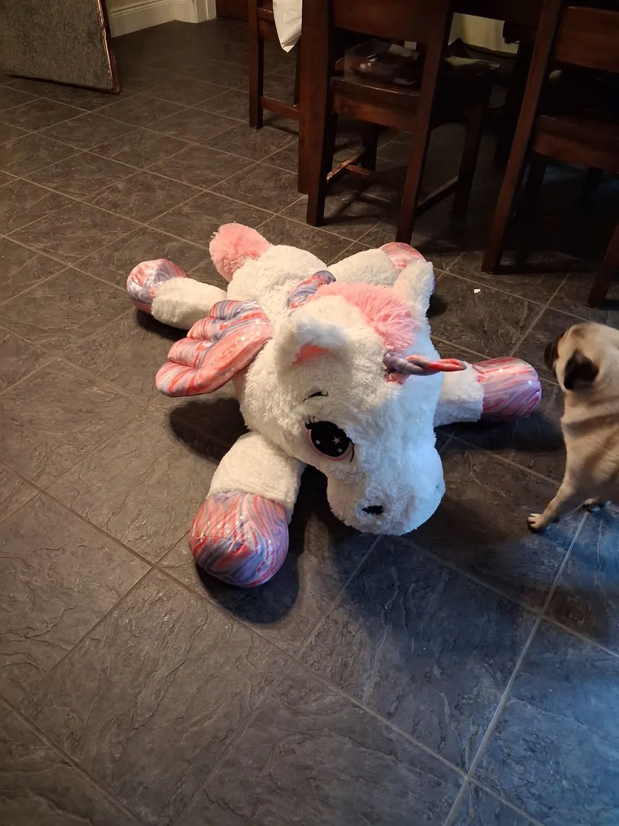 Extra Large Unicorn Stuffed Toy - Image 3