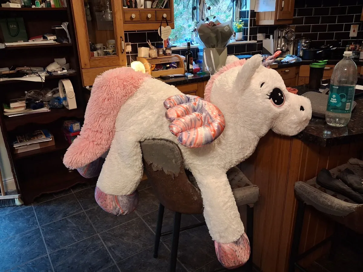 Extra Large Unicorn Stuffed Toy - Image 1
