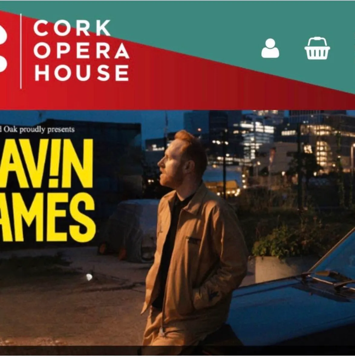 Gavin James Opera House