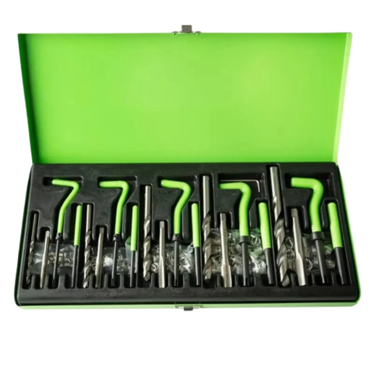 🔧 DSD TOOLS 131PC THREAD REPAIR KIT – M5 TO M12 - Image 1