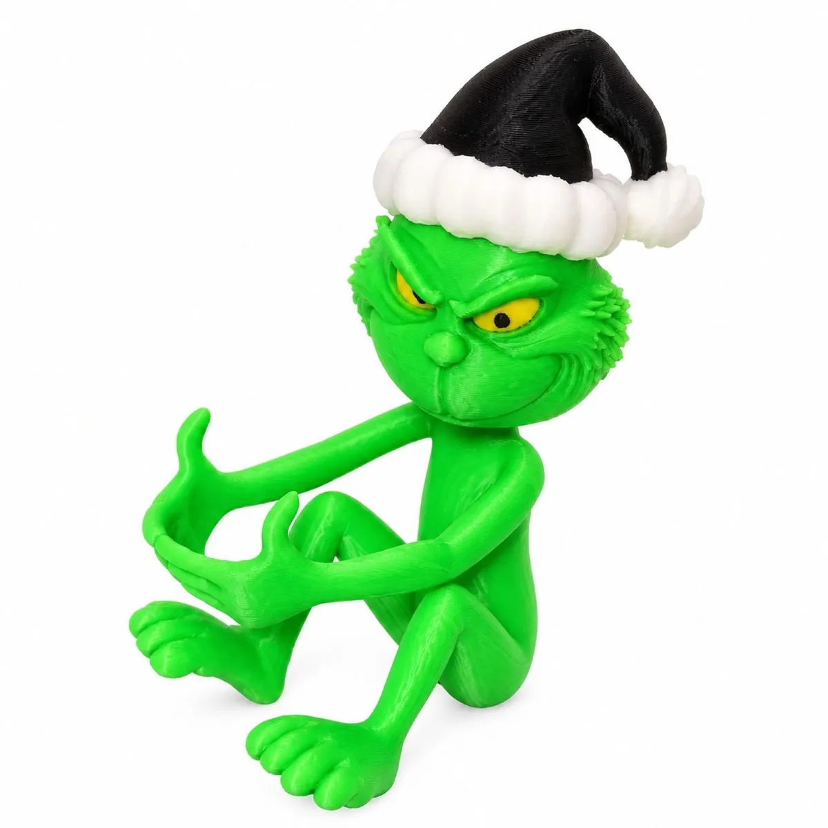 Star Thief Christmas Tree Climber, Funny Tree Deco - Image 2