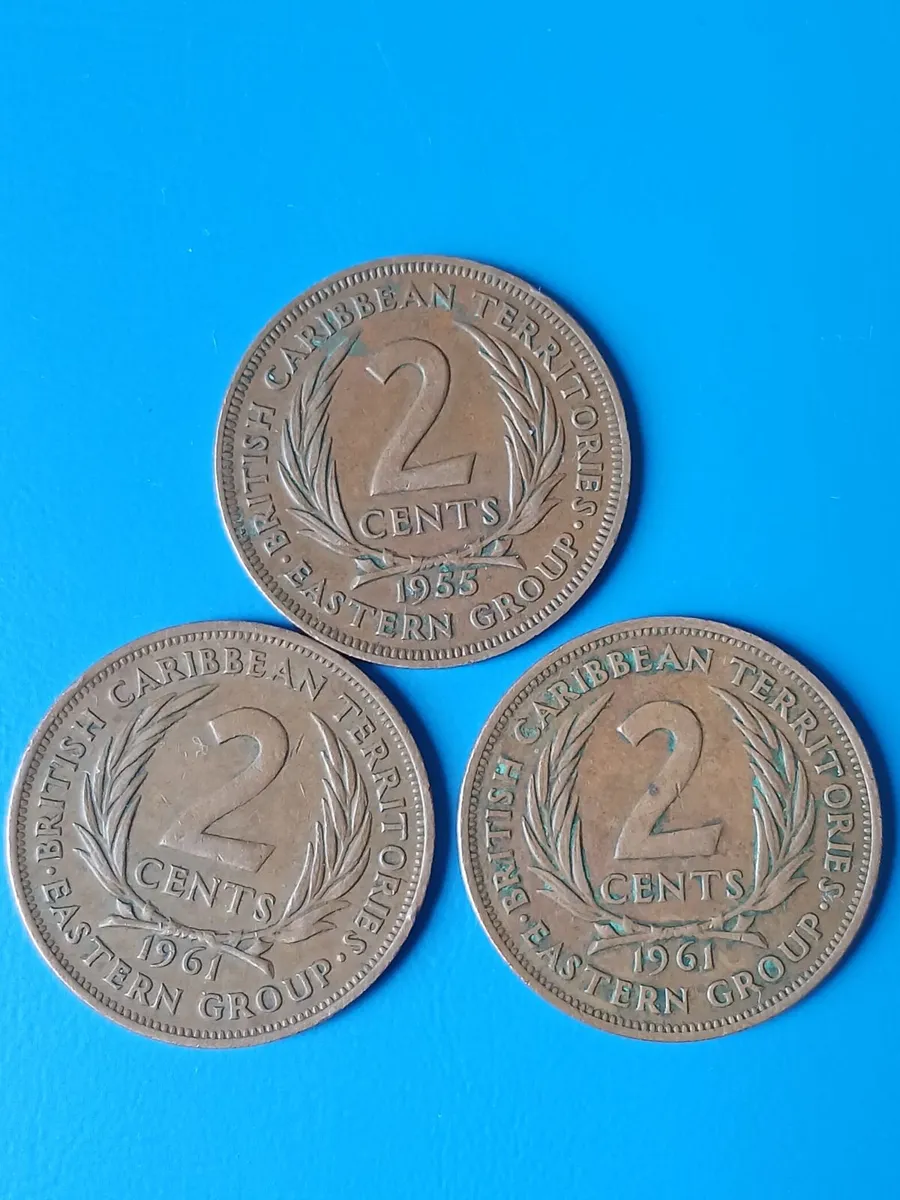 Bristish caribbean coins