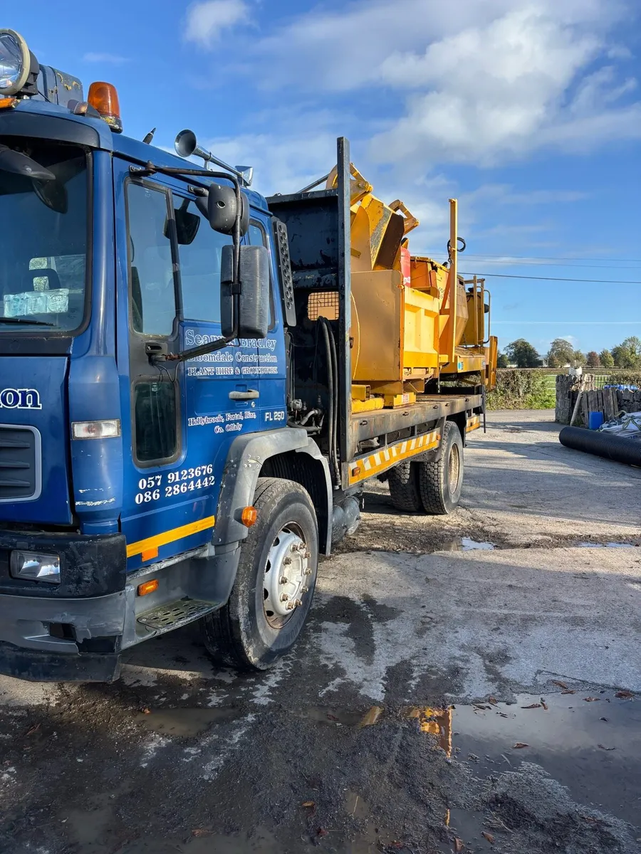 Volvo fl6 tipper truck with demountable hot box - Image 3