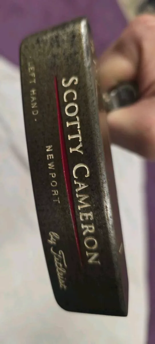 Scotty Cameron TeI3 left handed putter - Image 1