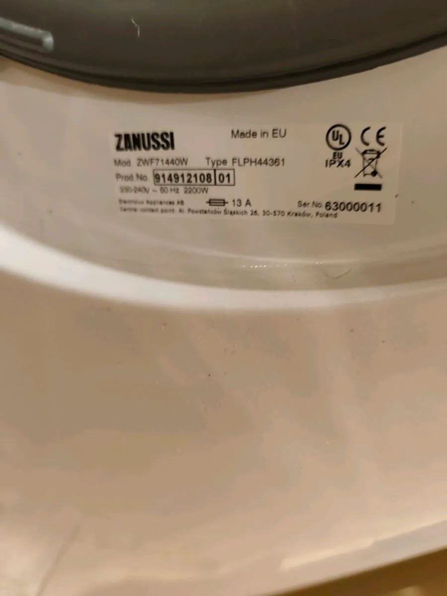 Washing machine Zanussi - Image 4
